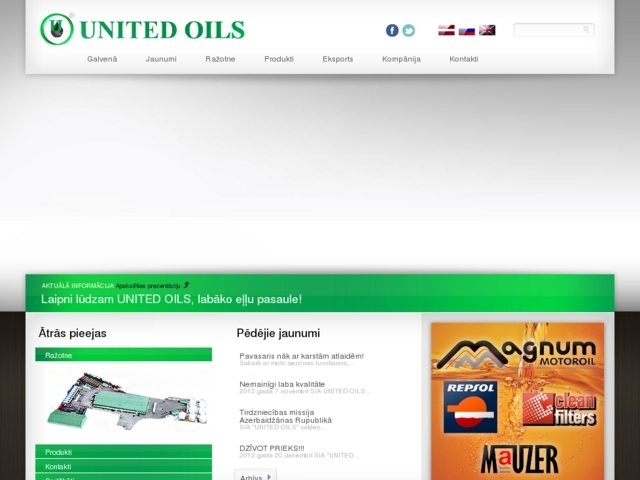 UNITED OILS Vidzeme, SIA